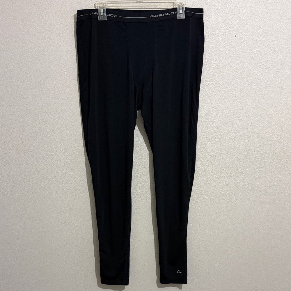 Paradox Merino Blend Base Layer Black Men's Tights Leggings Winter Cold Weather